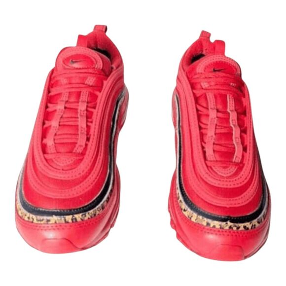 NIKE Air Max 97 'Leopard Pack Red' Running Shoes Size 7 - Picture 4 of 9